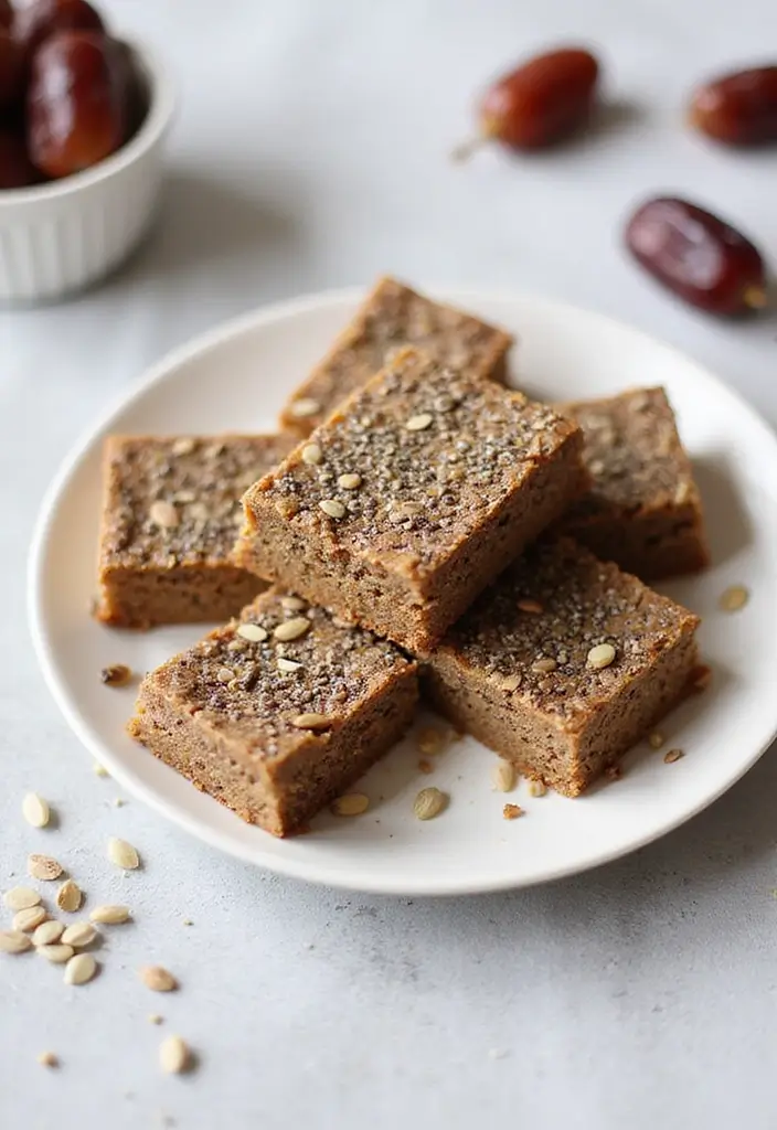 28 Gluten-Free Protein Snacks for Post-Workout - 15. Chia Seed Protein Bars