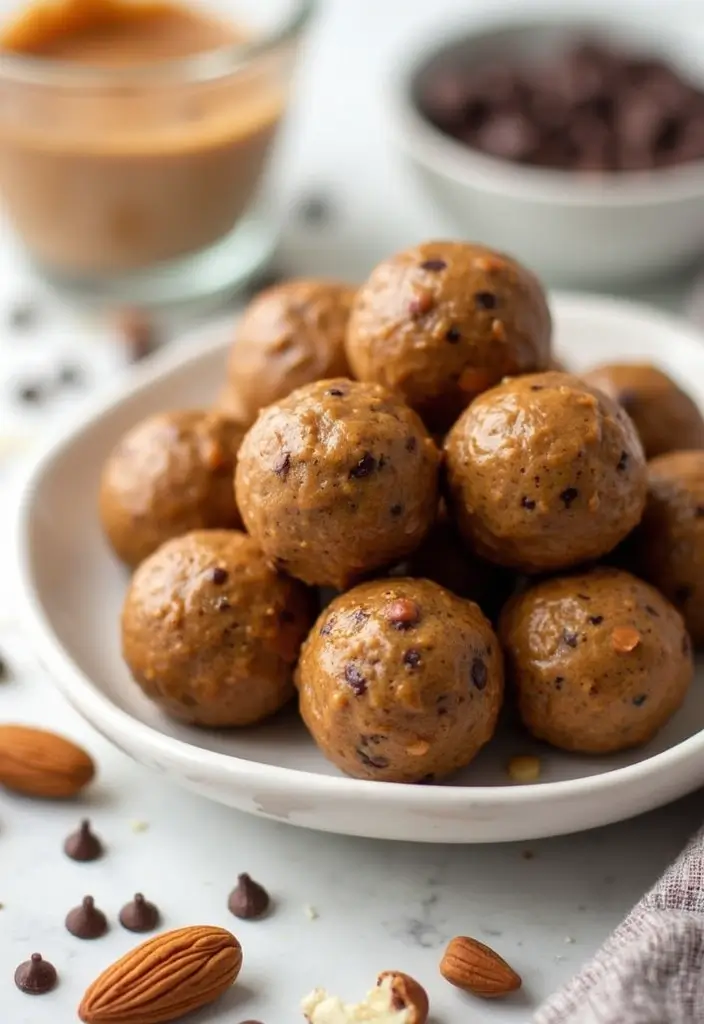 28 Gluten-Free Protein Snacks for Post-Workout - 2. Almond Butter Energy Bites
