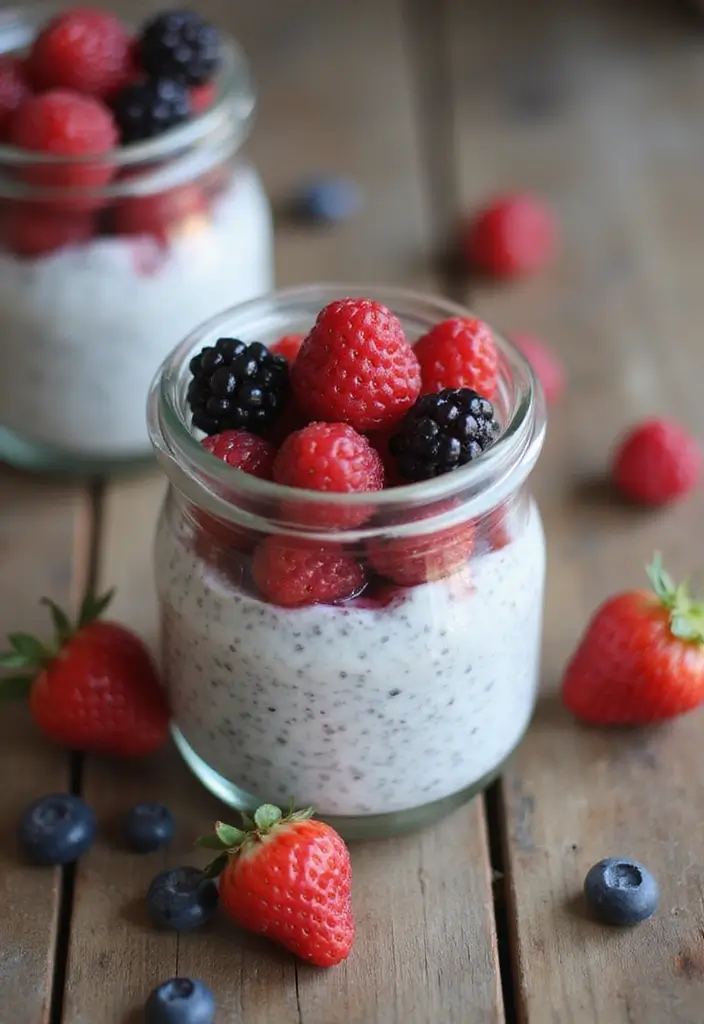 28 Gluten-Free Protein Snacks for Post-Workout - 9. Coconut Chia Pudding