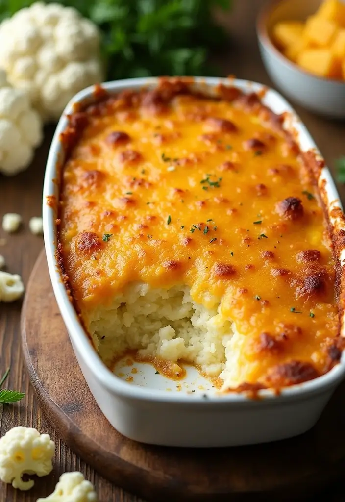 28 Gluten-Free Recipes Even Non-Gluten-Free People Will Love - 1. Cheesy Cauliflower Casserole