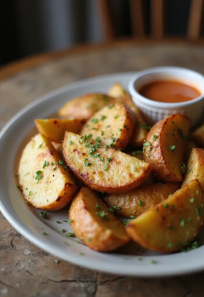 28 Gluten-Free Recipes for Family Weekends - 15. Herbed Potato Wedges