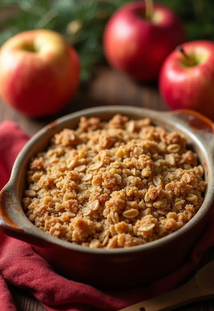 28 Gluten-Free Recipes for Family Weekends - 16. Apple Crisp with Oat Topping