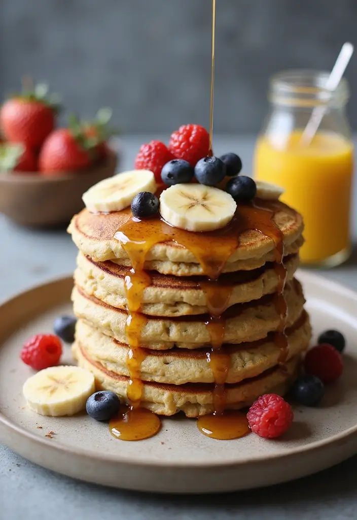 28 Gluten-Free Recipes for Family Weekends - 18. Banana Oatmeal Pancakes