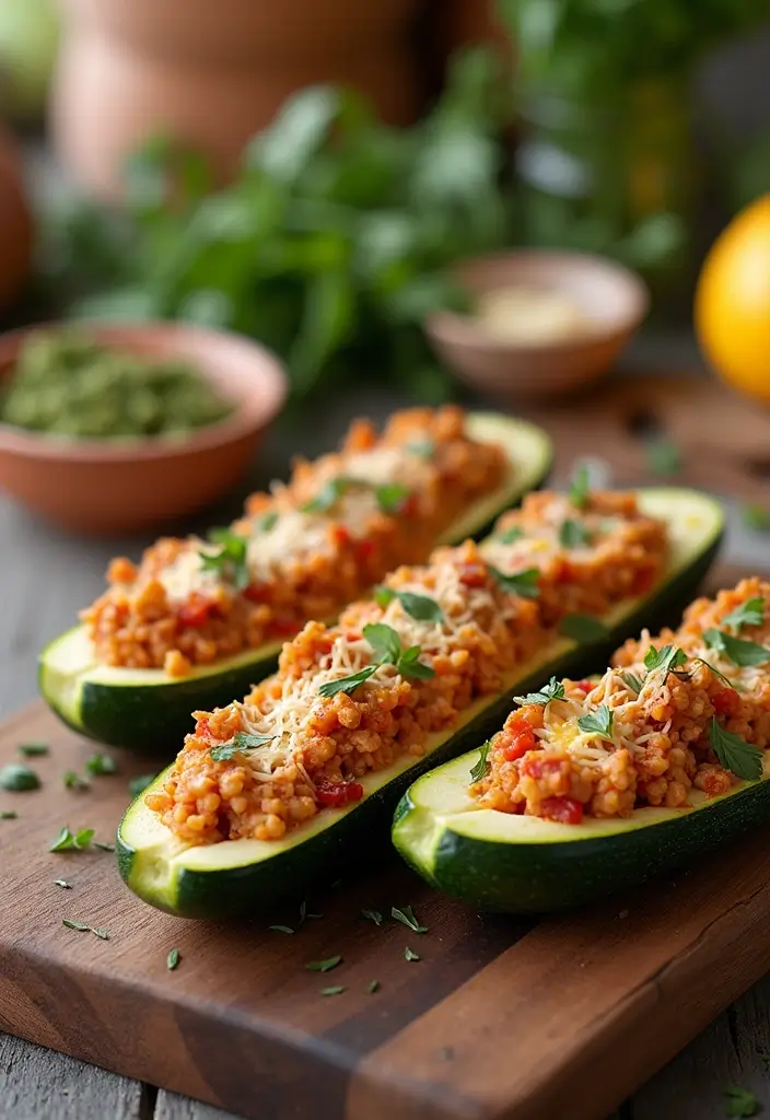 28 Gluten-Free Recipes for Family Weekends - 2. Italian Zucchini Boats