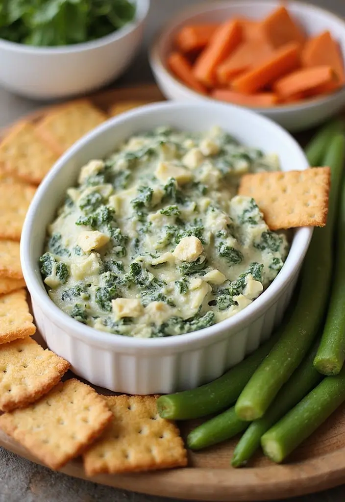 28 Gluten-Free Recipes for Family Weekends - 8. Baked Spinach and Artichoke Dip