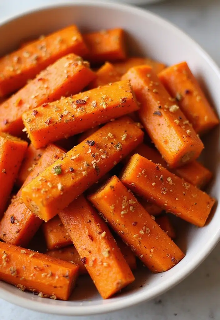 28 Gluten-Free Sandwich Ideas Without Bread - 17. Moroccan Spiced Carrot Sticks