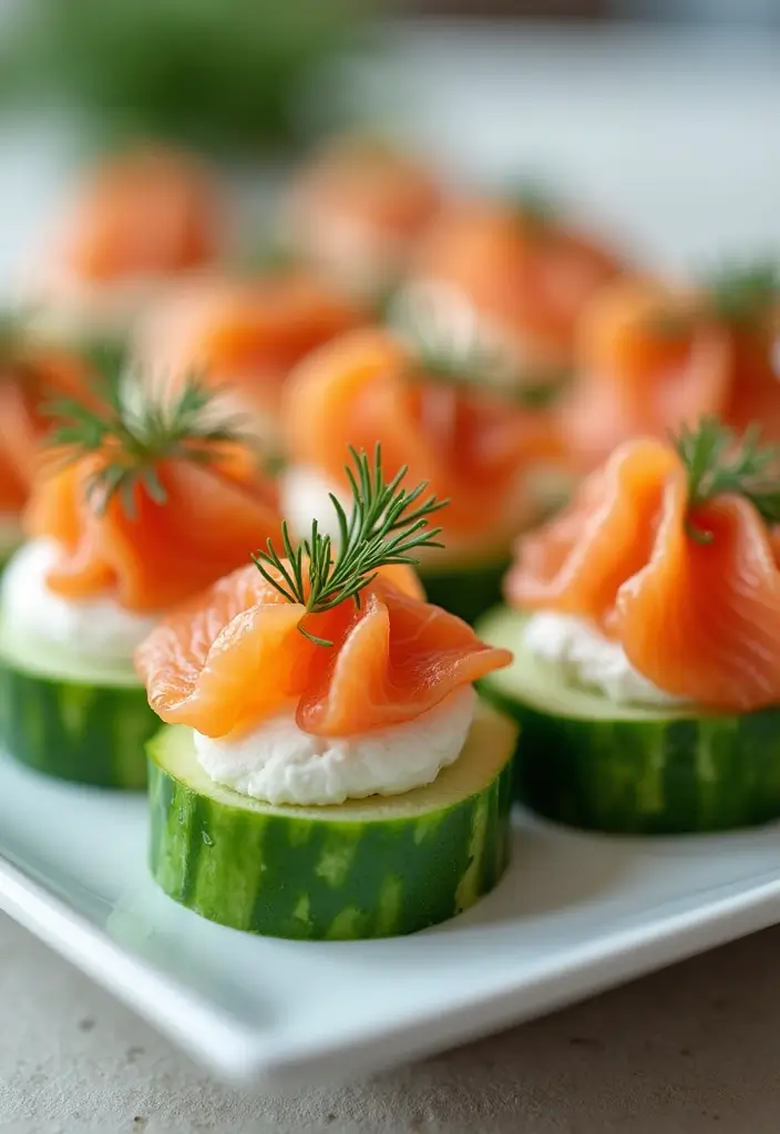 28 Gluten-Free Sandwich Ideas Without Bread - 2. Cucumber Sandwiches