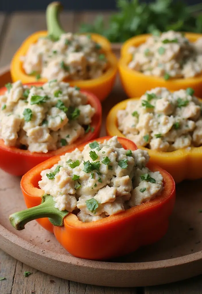28 Gluten-Free Sandwich Ideas Without Bread - 3. Bell Pepper Boats