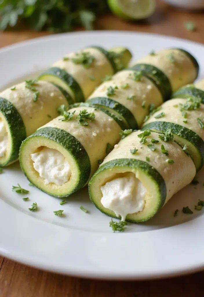 28 Gluten-Free Sandwich Ideas Without Bread - 4. Zucchini Roll-Ups