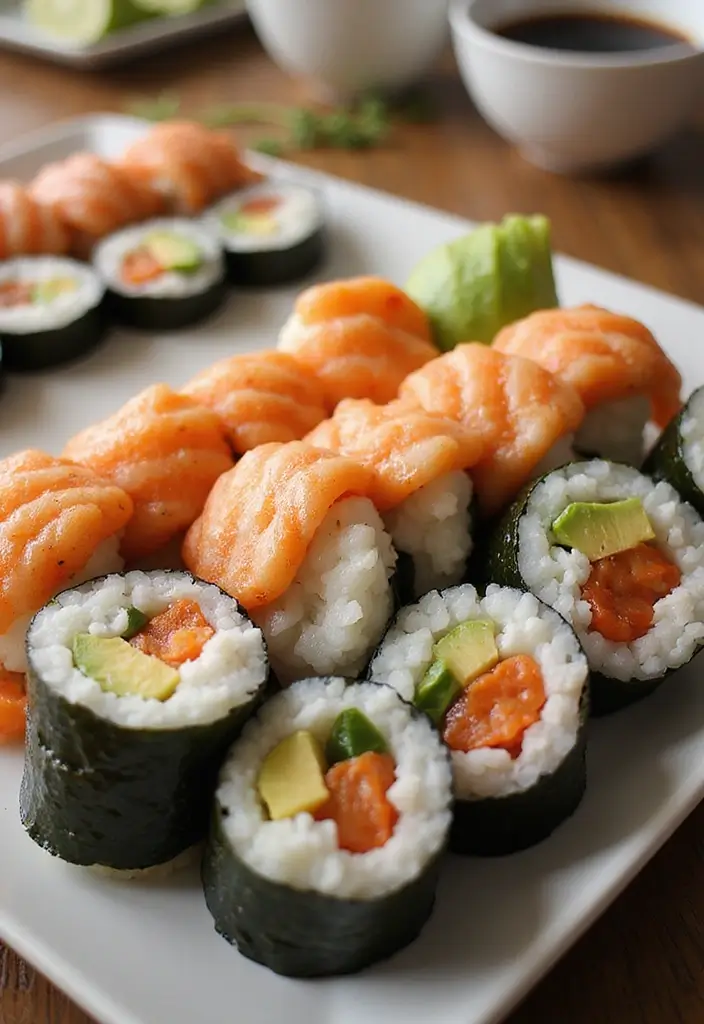 28 Gluten-Free Sandwich Ideas Without Bread - 7. Nori Sushi Rolls