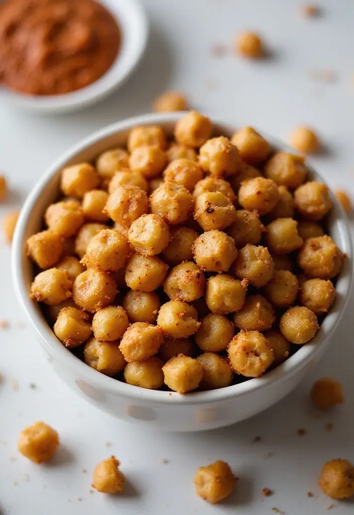 28 Gluten-Free School Lunch Ideas Kids Will Eat - 11. Baked Chickpea Snacks