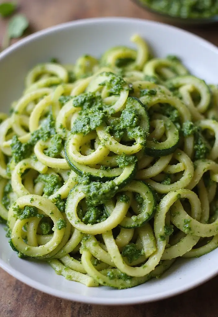 28 Gluten-Free School Lunch Ideas Kids Will Eat - 16. Zucchini Noodles with Pesto