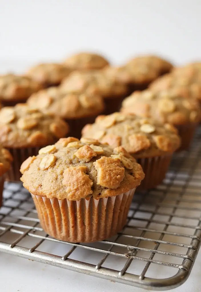 28 Gluten-Free School Lunch Ideas Kids Will Eat - 17. Oatmeal Banana Muffins