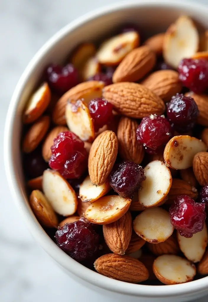 28 Gluten-Free School Lunch Ideas Kids Will Eat - 20. Almond & Cranberry Trail Mix