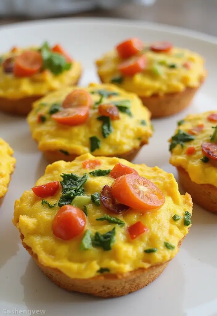 28 Gluten-Free School Lunch Ideas Kids Will Eat - 22. Egg Muffins with Veggies