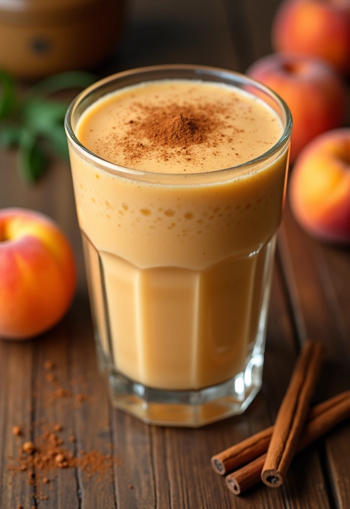 28 Gluten-Free Smoothies for Energy & Immunity - 26. Spiced Apricot Smoothie