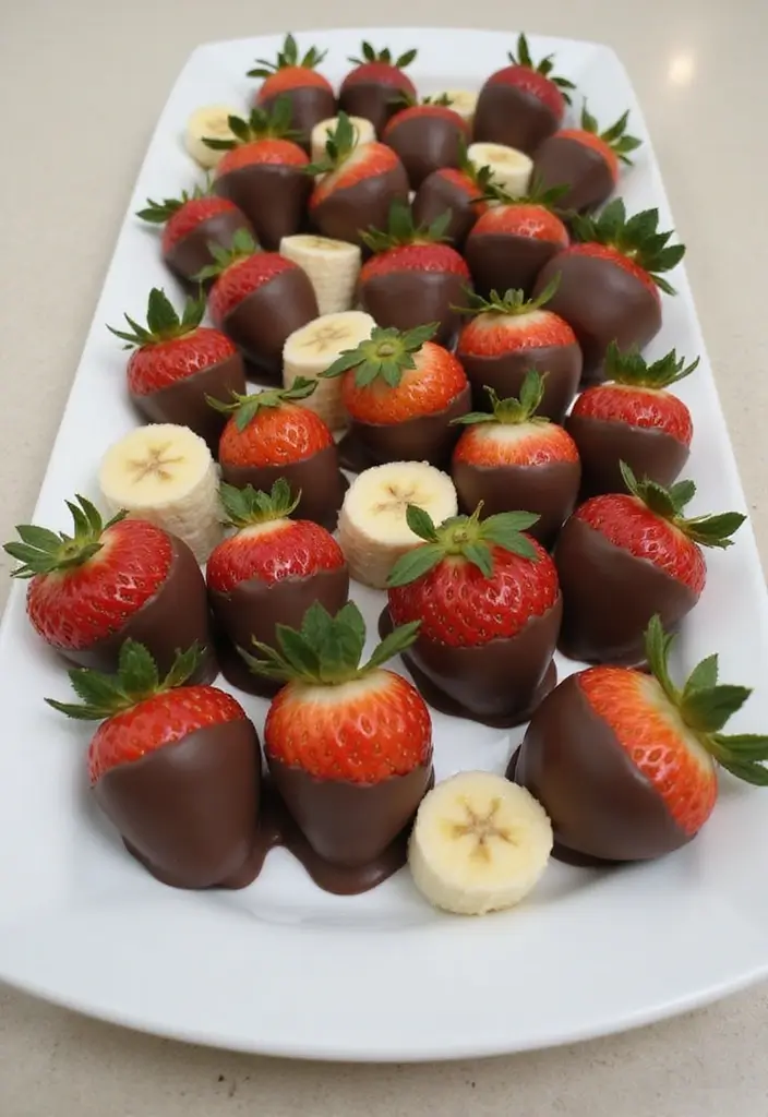 28 Gluten-Free Snack Recipes for On-the-Go Days - 23. Chocolate-Dipped Fruit