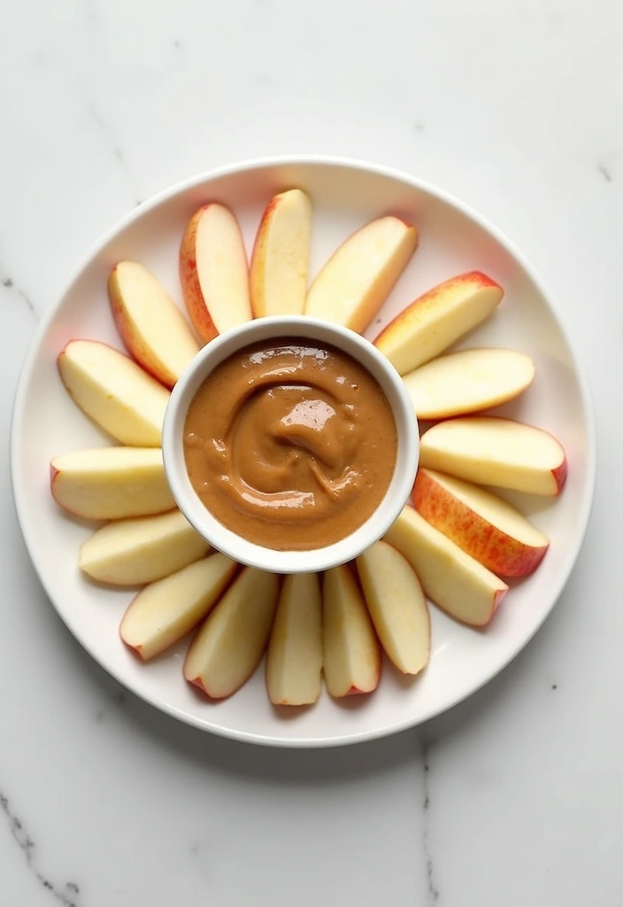 28 Gluten-Free Snack Recipes for On-the-Go Days - 27. Almond Butter and Apple Slices