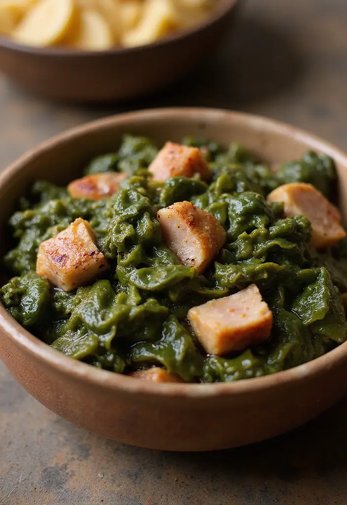 28 Gluten-Free Thanksgiving Dishes That Shine - 18. Collard Greens with Ham Hocks
