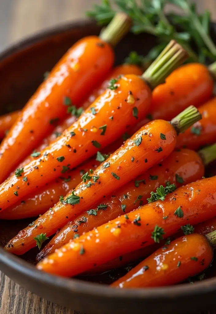28 Gluten-Free Thanksgiving Dishes That Shine - 4. Glazed Carrots with Honey and Thyme