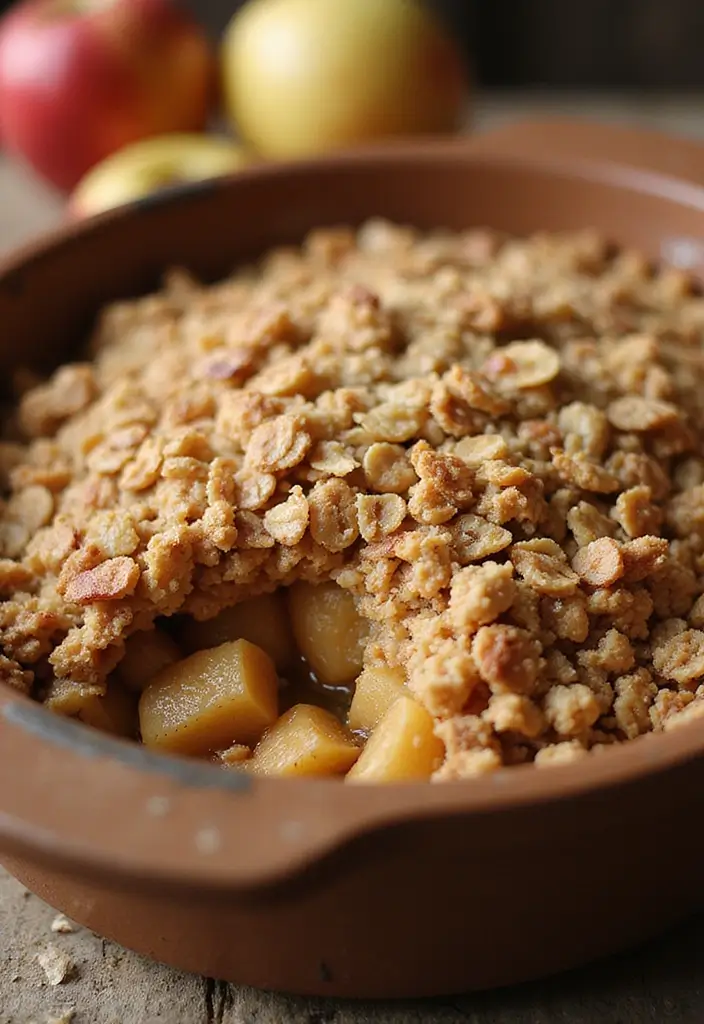 28 Gluten-Free Thanksgiving Dishes That Shine - 8. Apple Crisp with Oat Topping