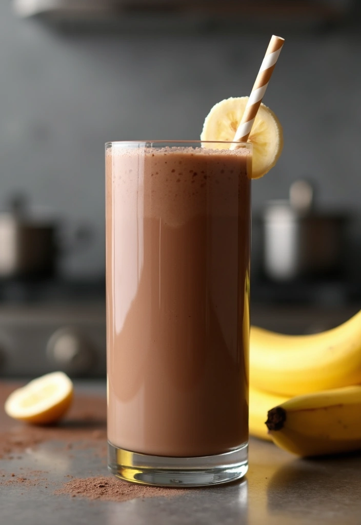 28 Gluten-Free Weight-Gain Recipes for Athletes - 19. Chocolate Protein Shake