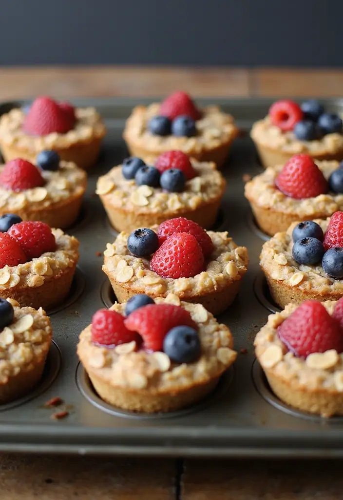 28 Gluten-Free Weight-Gain Recipes for Athletes - 9. Baked Oatmeal Cups