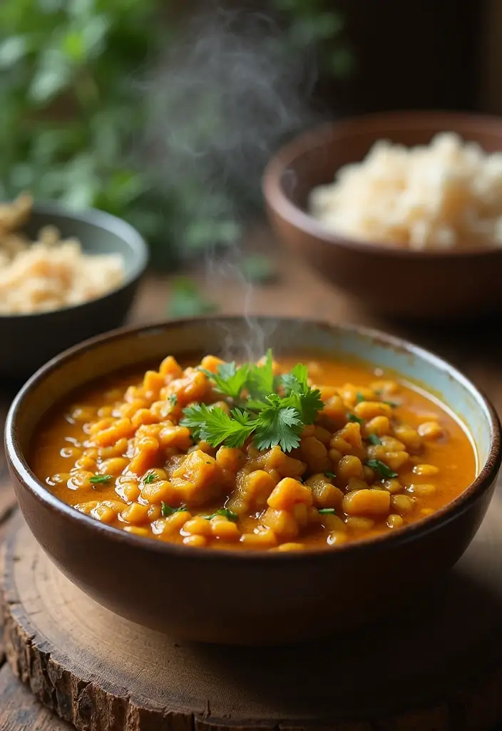 28 High-Protein Gluten-Free Recipes for Active Days - 27. Coconut-Curry Lentil Stew