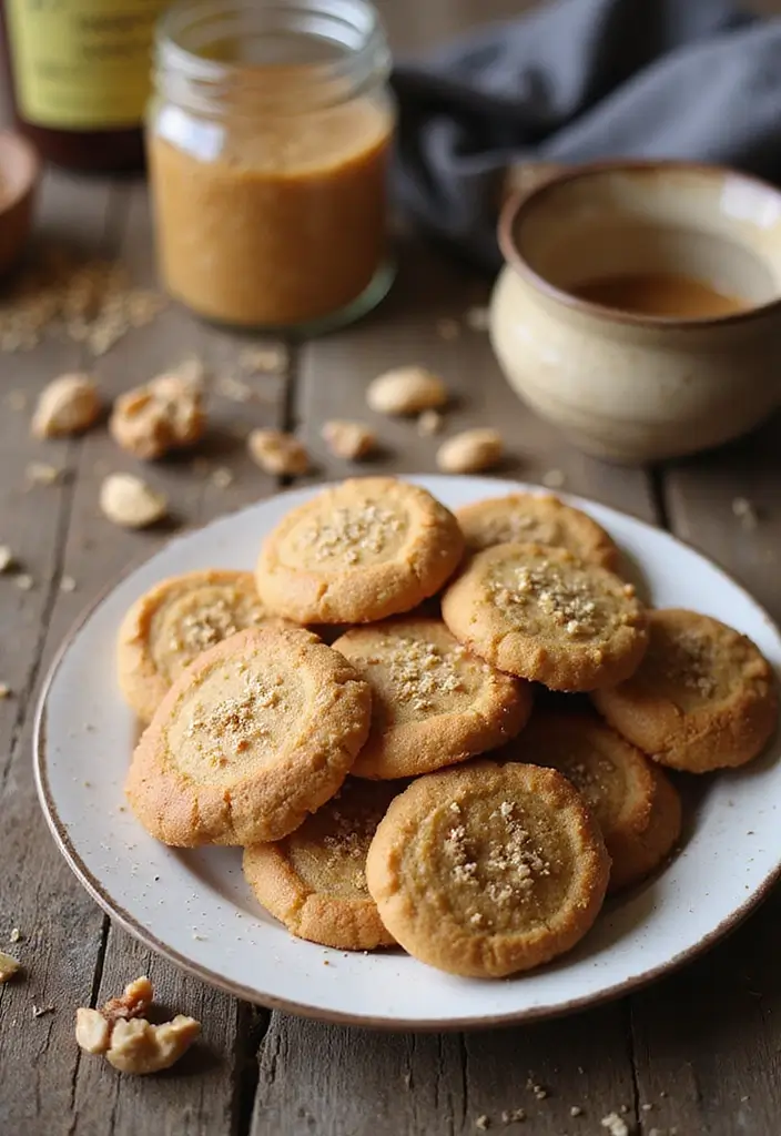 38 Gluten-Free Cookie Recipes You Must Bake - 10. Nutty Gluten-Free Tahini Cookies