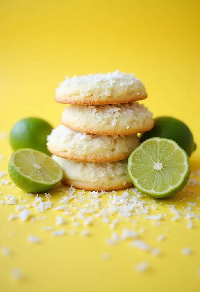 38 Gluten-Free Cookie Recipes You Must Bake - 13. Coconut Lime Gluten-Free Cookies