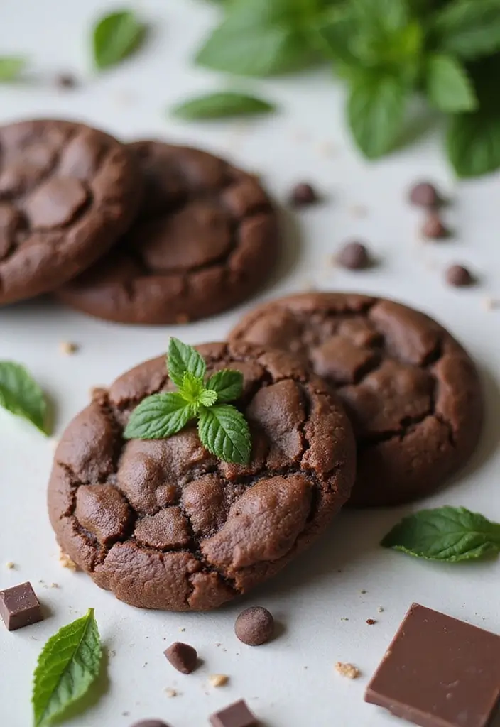 38 Gluten-Free Cookie Recipes You Must Bake - 23. Chocolate Mint Gluten-Free Cookies