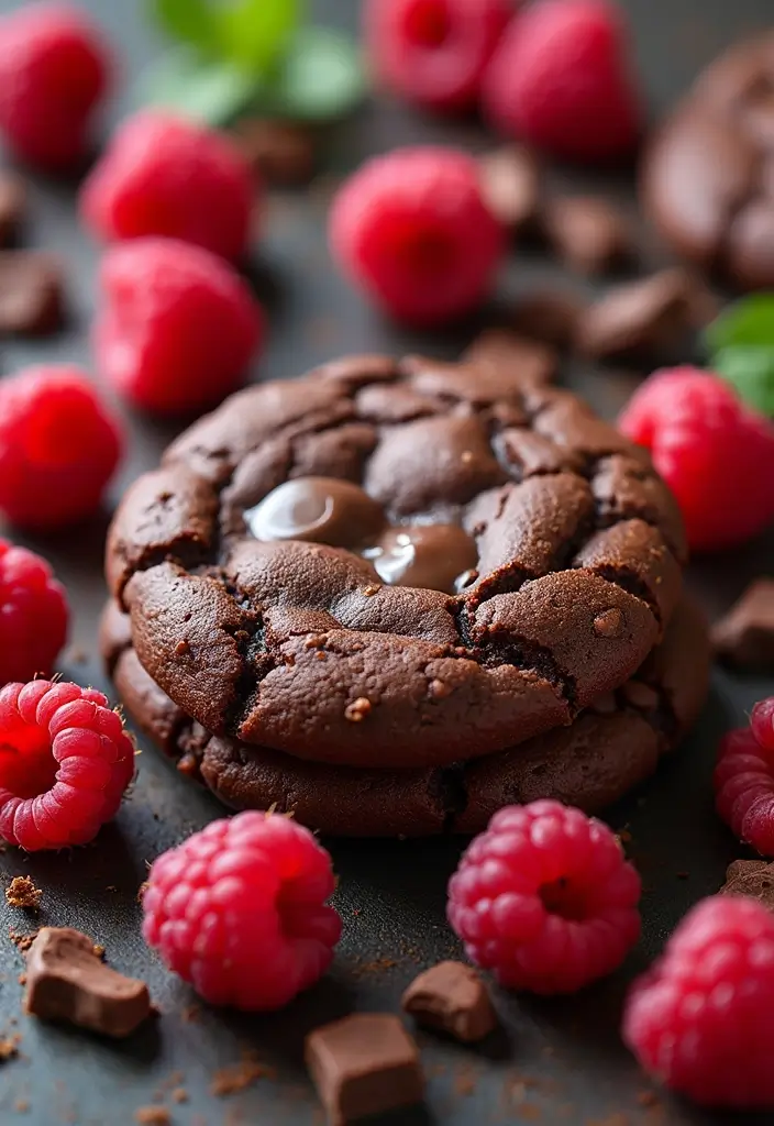 38 Gluten-Free Cookie Recipes You Must Bake - 26. Chocolate Raspberry Gluten-Free Cookies