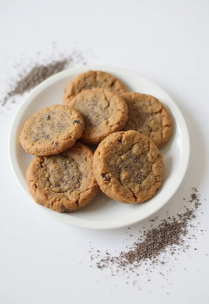38 Gluten-Free Cookie Recipes You Must Bake - 28. Nutty Gluten-Free Chia Seed Cookies