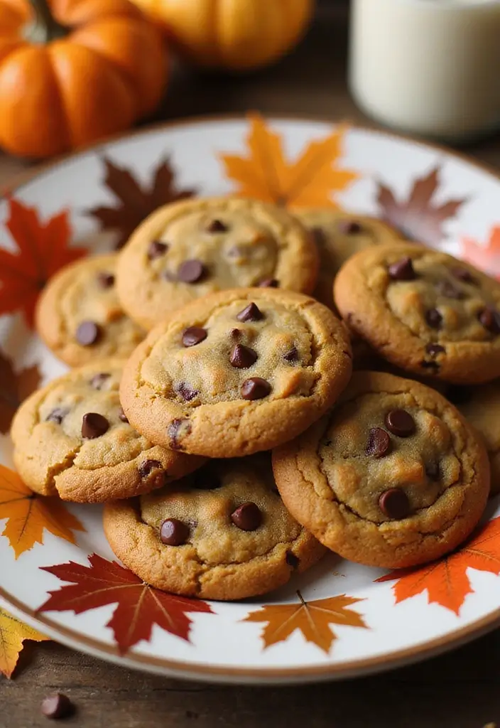 38 Gluten-Free Cookie Recipes You Must Bake - 29. Pumpkin Chocolate Chip Gluten-Free Cookies
