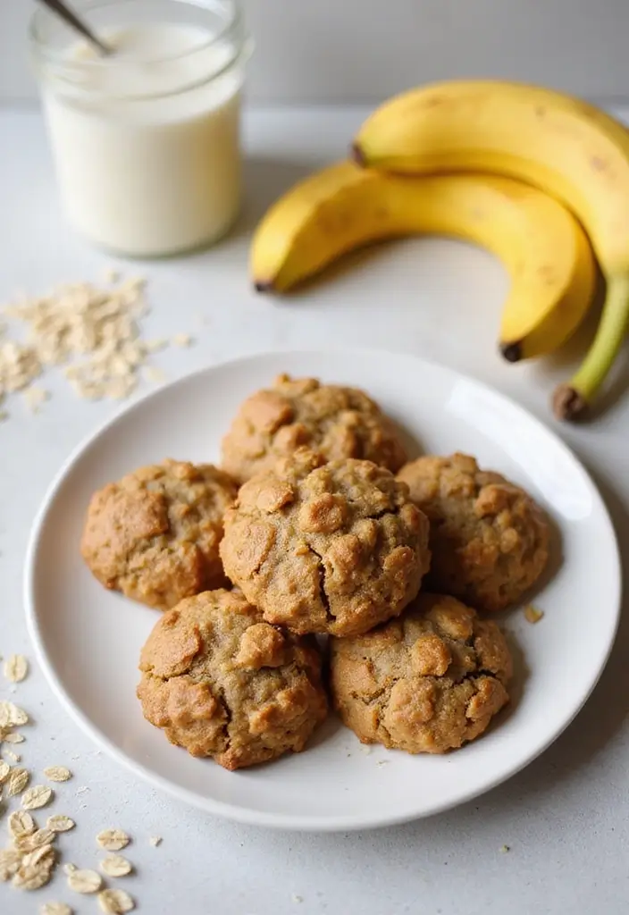 38 Gluten-Free Cookie Recipes You Must Bake - 33. Banana Oatmeal Gluten-Free Cookies