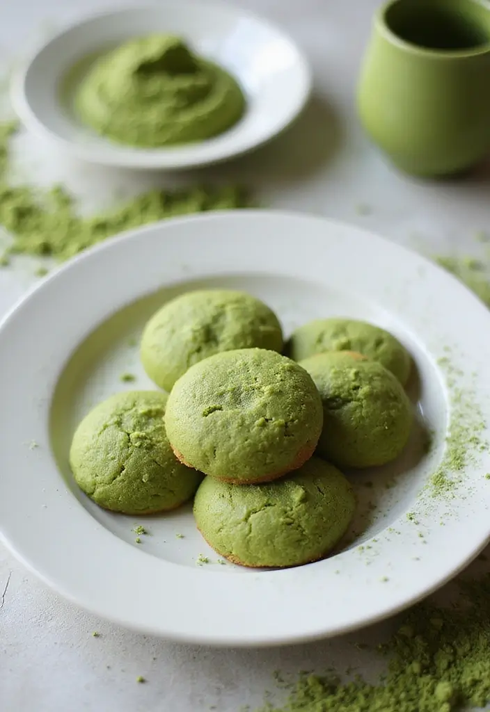 38 Gluten-Free Cookie Recipes You Must Bake - 34. Matcha Green Tea Gluten-Free Cookies