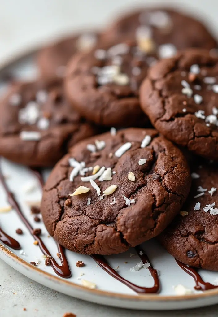 38 Gluten-Free Cookie Recipes You Must Bake - 36. Chocolate Coconut Almond Flour Cookies