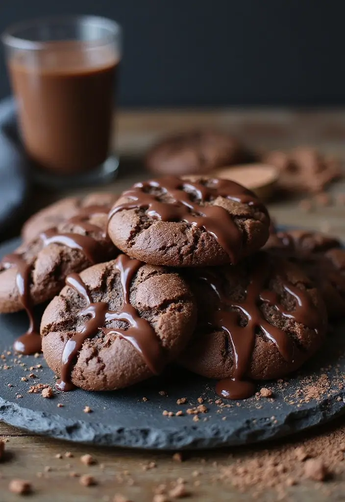 38 Gluten-Free Cookie Recipes You Must Bake - 5. Rich Gluten-Free Double Chocolate Cookies